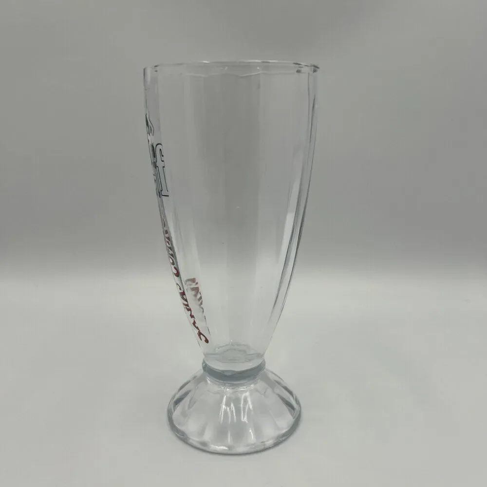 Elf Movie Christmas Milkshake Glass  “Santa’s Coming”